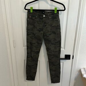 Hudson Camo Skinny Jeans